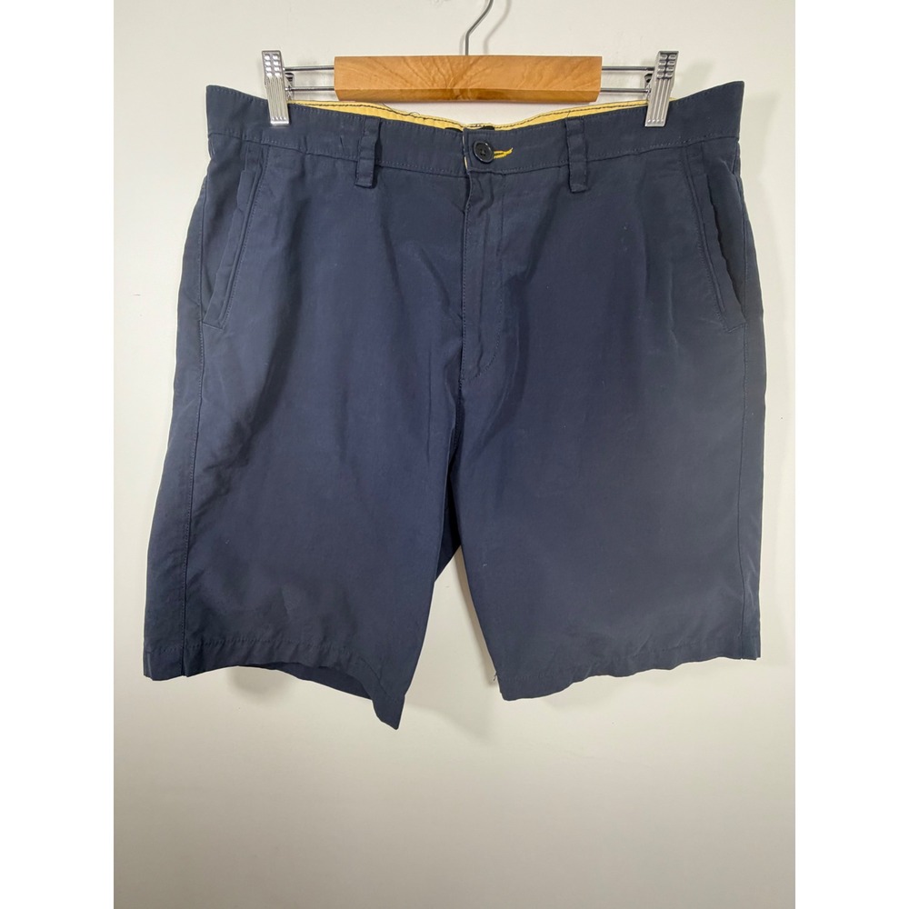Arturo Calle Golf Mens Navy Blue Flat‎ Front Performance Shorts Size 38 Silueta
